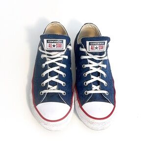 Blue Converse Junior Size 5